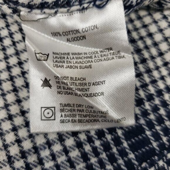 Boston Traders Men's Cotton Flannel Checkered Long Sleeve Shirt XL Vintage - Picture 9 of 15